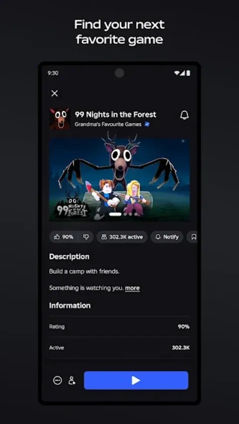 Επίσημο στιγμιότυπο προσαρμογής avatar στο Roblox